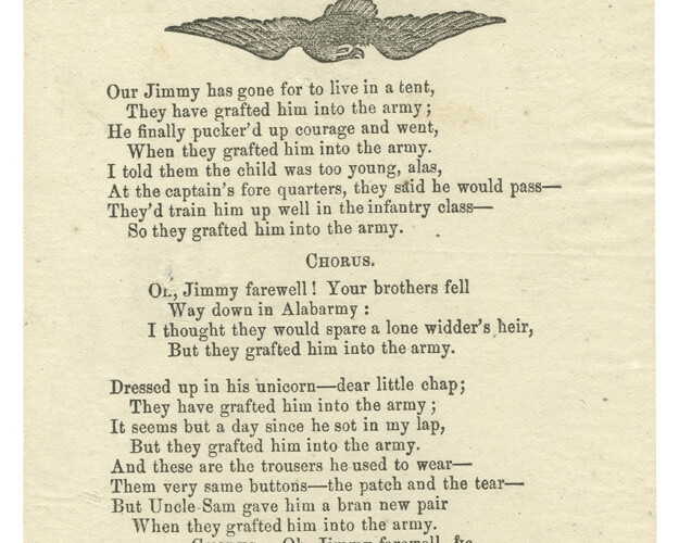 Duke: Army Graft Broadsides